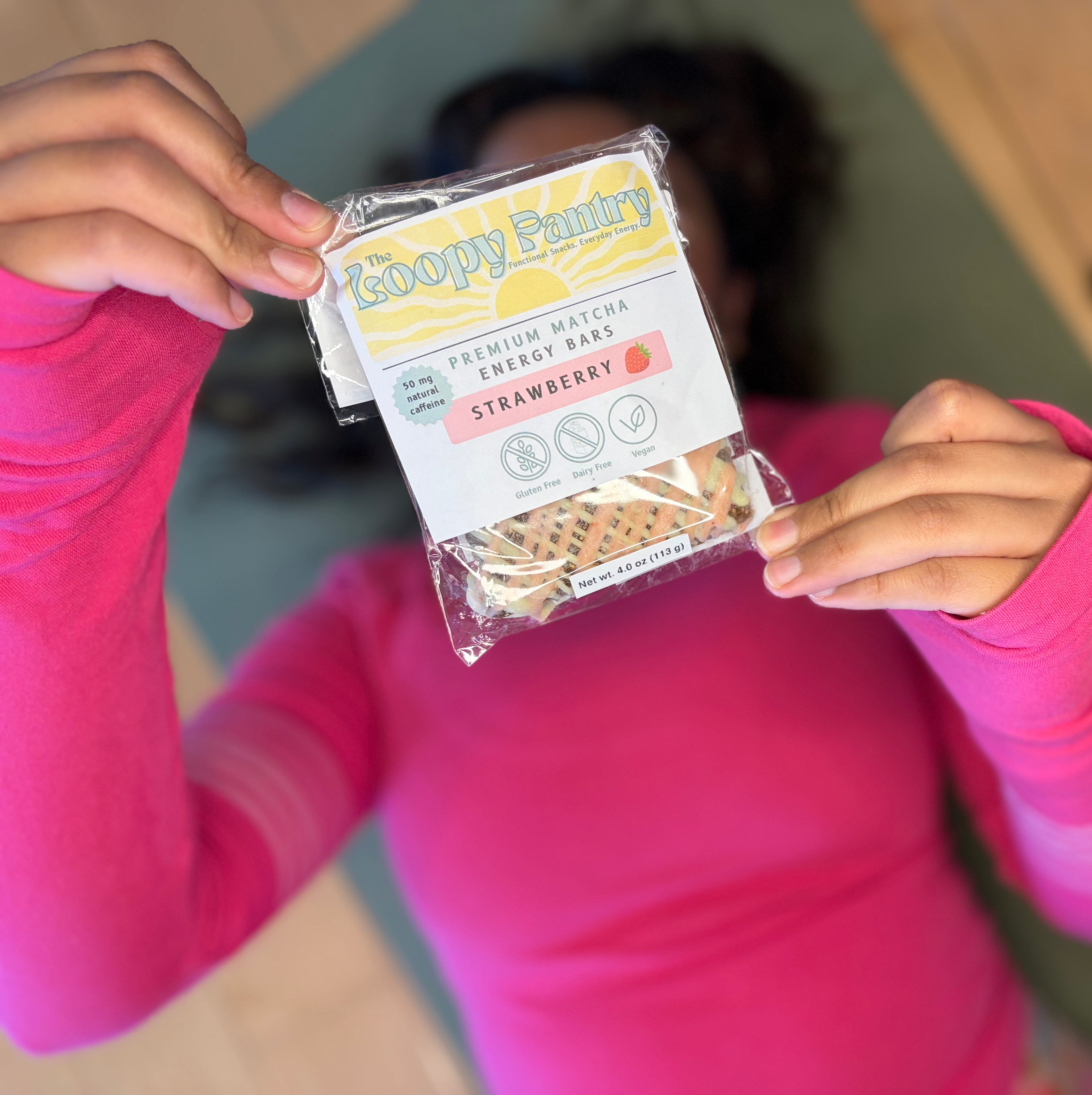 Strawberry Matcha Energy Bars (3-pack)